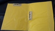 YELLOW ESD A4 File Holder